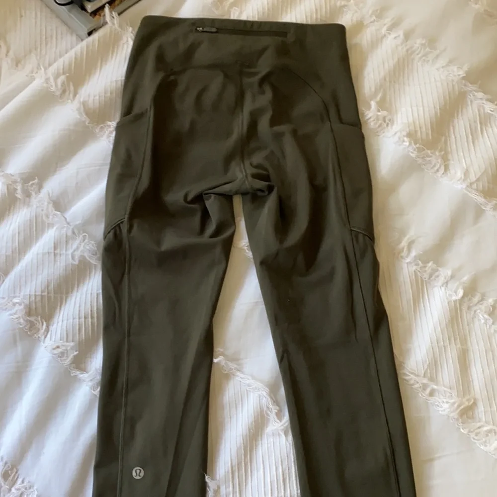lululemon athletica High-Rise Olive Green Leggings